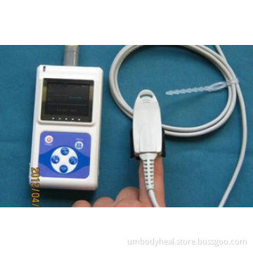 Touch Screen Digital Fingertip Pulse Oximeter , Handle Type